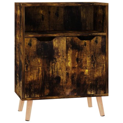 vidaXL Συρταριέρα Smoked Oak 60x30x72 εκ. Συνθετικό Ξύλο 326830