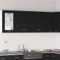 vidaXL Σετ Κρεμαστών Ντουλαπιών - 2 Τεμαχίων - Μαύρο Δρυς, 100x31x60 εκ. 863145