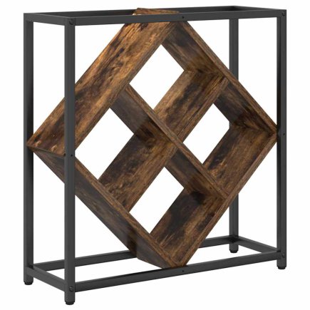 vidaXL Ράφι Κρασιών 51x18x52,5 εκ. Συνθετικό Ξύλο 868221