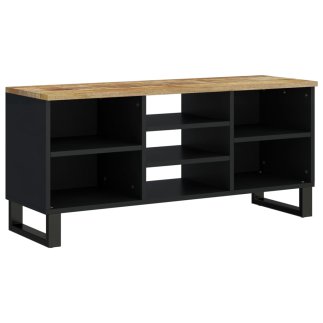 vidaXL Ντουλάπι Τηλεόρασης 100x33x46 εκ. από Μασίφ Ξύλο Μάνγκο & Κατεργασμένο Ξύλο 351966