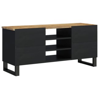 vidaXL Ντουλάπι Τηλεόρασης 100x33x46 εκ. από Μασίφ Ξύλο Μάνγκο & Κατεργασμένο Ξύλο 351966