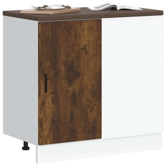 vidaXL Ντουλάπι βάσης νεροχύτη "Lyon" 80x46x81.5εκ. από Συνθετικό Ξύλο 854293