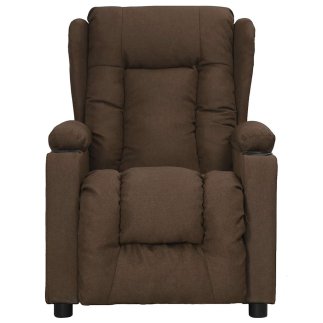 vidaXL Πολυθρόνα Relax με Υποπόδιο Καφέ 72.5x96x99.5cm 3093427