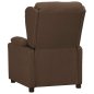 vidaXL Πολυθρόνα Relax με Υποπόδιο Καφέ 72.5x96x99.5cm 3093427