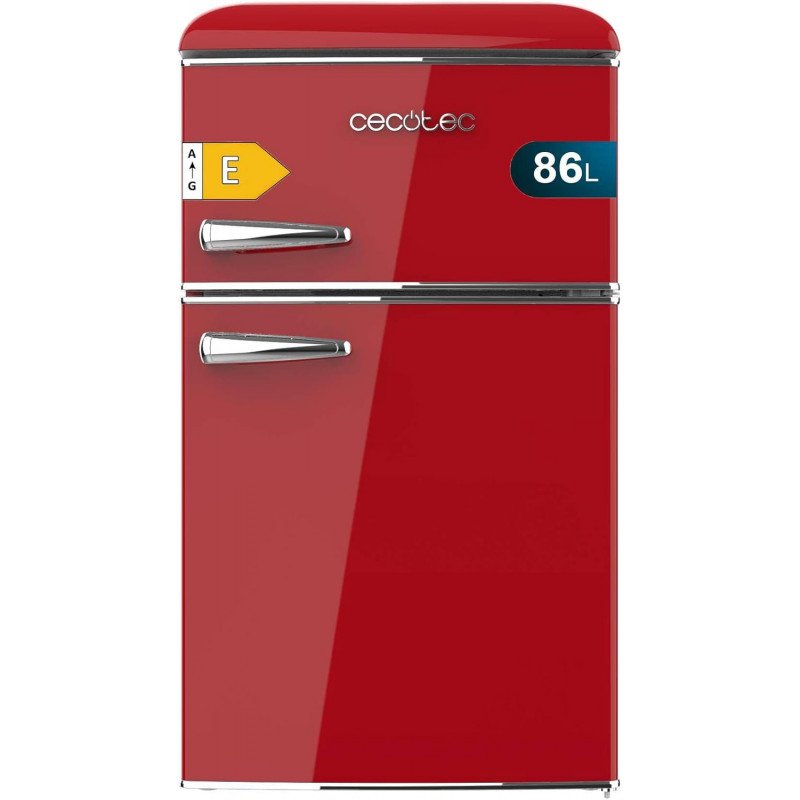 Ηλεκτρικό Mini Ψυγείο 86L Bolero CoolMarket 2D Origin Χρώματος Κόκκινο CECOTEC CEC-01895