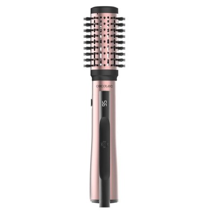 Cecotec Κεραμική Βούρτσα 3 σε 1 AirBrush, 1200 W Ιονική Βούρτσα, 3 Ταχύτητες, 3 Θερμοκρασίες, Μεταλλικό Ροζ CEC-116275