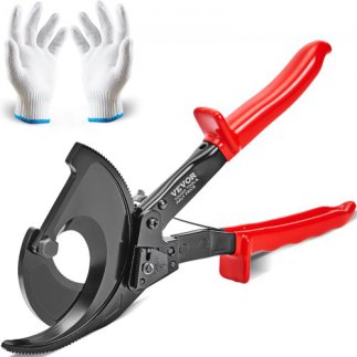 VEVOR  Κόφτης Καλωδίων με Καστάνια 11", Κόβει έως 400 mm², Άνετες Λαβές, Λεπίδα από Ατσάλι Σιλικονο-Μαγγανίου DLJD11YCZD40TDVTZV
