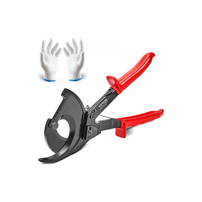 VEVOR Κόφτης Καλωδίων με Καστάνια 11", Κόβει έως 400 mm², Άνετες Λαβές, Λεπίδα από Ατσάλι Σιλικονο-Μαγγανίου DLJD11YCZD40TDVTZV0