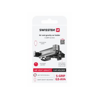 SWISSTEN Βάση Αυτοκινήτου Gravity για Αεραγωγό S-GRIP G3-AV4 8595217492332