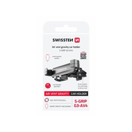 SWISSTEN Βάση Αυτοκινήτου Gravity για Αεραγωγό S-GRIP G3-AV4 8595217492332
