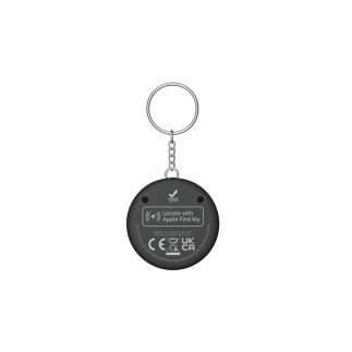 SWISSTEN Έξυπνος Εντοπιστής Find Tag με Apple Find My, Μαύρο 8595217493377