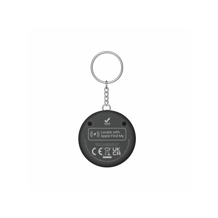 SWISSTEN Έξυπνος Εντοπιστής Find Tag με Apple Find My, Μαύρο 8595217493377
