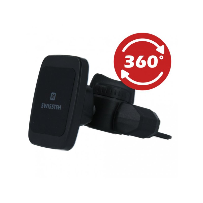 SWISSTEN Μαγνητική Βάση Ταμπλέτας S-Grip M5-CD1 για CD Οδηγούς 8595217454583