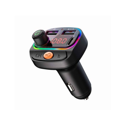 SWISSTEN Πομπός FM transmitter RGB 8595217491175