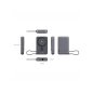 SWISSTEN Φορητός Φορτιστής MagSafe Qi2 15W, 10000 mAh με Ενσωματωμένο Καλώδιο USB-C, Μαύρο 8595217494350