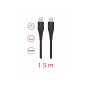 SWISSTEN Καλώδιο Δεδομένων TPE USB-C/USB-C Power Delivery 5A (100 W) 1,5 m, Μαύρο 8595217487109