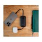 SWISSTEN Φορητός Φορτιστής Voltbox 35 W 10,000 mAh με Ενσωματωμένα Καλώδια USB-C και Lightning 8595217490550