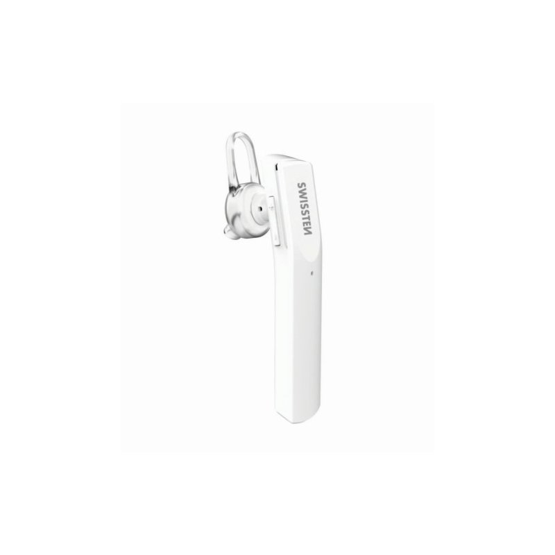 SWISSTEN Υπερ-ελαφρύ ασύρματο ακουστικό UL-9 Bluetooth Λευκό 8595217453272
