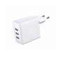 SWISSTEN Φορτιστής Ταξιδιού με 3 Θύρες USB-A, 3Α, 15W, Λευκός 8595217476615