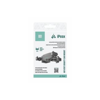 iPEAX Βάση Στήριξης Αυτοκινήτου X01 Μαύρη 8595217492202