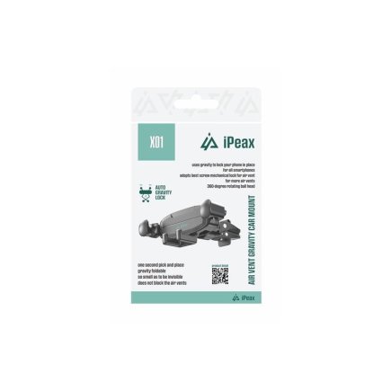 iPEAX Βάση Στήριξης Αυτοκινήτου X01 Μαύρη 8595217492202