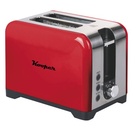Kooper Κόκκινη Τοστιέρα Vintage 2 Θέσεων 780930W Kooper 5919222