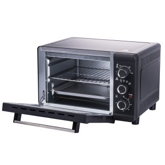 Kooper Ηλεκτρικός φούρνος 32L με λαμπτήρα, 1380W, μαύρος, από σκληρυμένο γυαλί Kooper 5919497