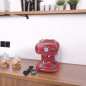 Kooper Αυτόματη μηχανή καφέ espresso με ακροφύσιο ατμού για cappuccino 1100 W κόκκινη Kooper 5917194