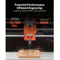 VEVOR Μηχανή CNC Router 3018, 60W, 3 Άξονες, Εγγραφής και Κοπής Ξύλου, Περιοχή Εργασίας 300x180x40mm, Offline Controller, Κατασκ