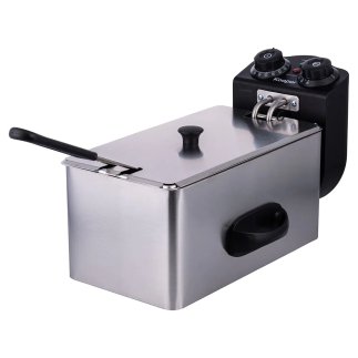 Kooper Φριτέζα Λαδιού 3L από Ανοξείδωτο Ατσάλι, 2000 W 5925044