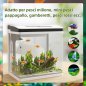 PawHut Ενυδρείο 28L με LED, 38x26x38cm D61-004V91WT