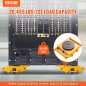 VEVOR 4PCS Βαρέως Τύπου Καρότσι Μεταφοράς Μηχανημάτων 12T GYXTKHSGFG46TAFK1V0