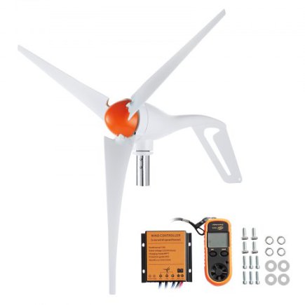 Σετ Ανεμογεννήτριας VEVOR 500W 12V με Ανεμόμετρο FSSFLWLFDJ40N69K2V9