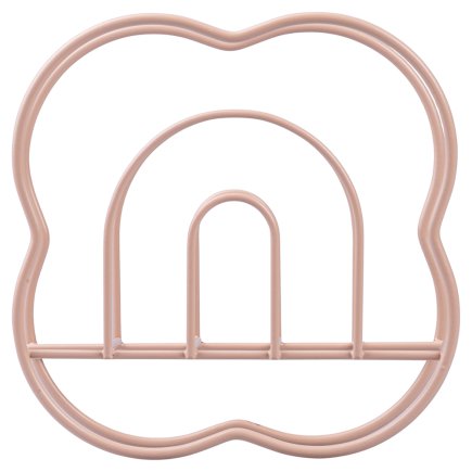 Villa D'Este Μεταλλική θήκη για χαρτοπετσέτες Mocha Mousse Flower 5922117
