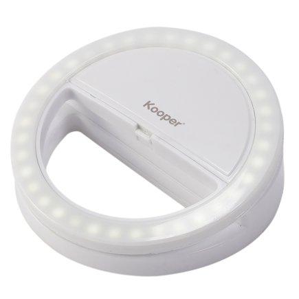 Kooper Φορητή Λάμπα Selfie με 36 LED και 3 Επίπεδα Φωτισμού 5901716