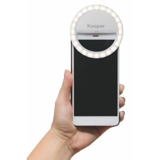 Kooper Φορητή Λάμπα Selfie με 36 LED και 3 Επίπεδα Φωτισμού 5901716