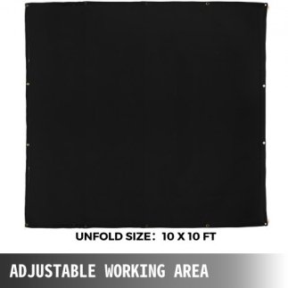 Κουβέρτα Συγκόλλησης VEVOR 10x10 FT Ανθεκτική Πυρίμαχη Fiberglass  HT10X10HS00000001V0