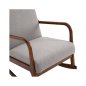 Ξύλινη Κουνιστή Πολυθρόνα 64 x 86 x 80 cm HOMCOM 833-861