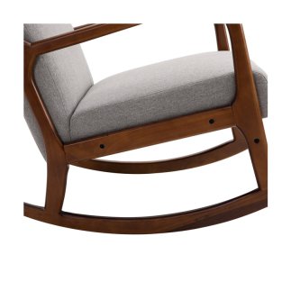 Ξύλινη Κουνιστή Πολυθρόνα 64 x 86 x 80 cm HOMCOM 833-861