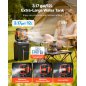 VEVOR Ανεμιστήρας Ομίχλης 2400 RPM με Δεξαμενή 12L, Μπαταρία 20000mAh, 4 Ταχύτητες & 3 Λειτουργίες Φωτισμού για Εσωτερικούς & Εξ