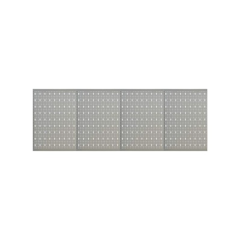 vidaXL Πλάτες Εργαλείων Τοίχου Διάτρητες 4 τεμ. 40 x 58 εκ. Ατσάλινες 145350