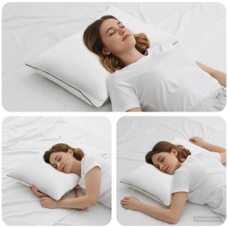 vidaXL Ορθοπεδικό Μαξιλάρι Ύπνου 70 x 50 x 15 εκ με Υποαλλεργικά Υλικά και Ρυθμιζόμενη Άνεση 42020219