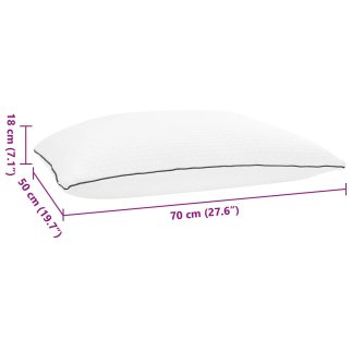 vidaXL Ορθοπεδικό Μαξιλάρι Ύπνου 70 x 50 x 15 εκ με Υποαλλεργικά Υλικά και Ρυθμιζόμενη Άνεση 42020219