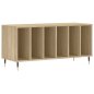 vidaXL Επιπλο Αποθήκευσης Δίσκων Βινυλίου 100x38x48 cm με Βιομηχανικά Σιδερένια Πόδια 831743