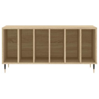 vidaXL Επιπλο Αποθήκευσης Δίσκων Βινυλίου 100x38x48 cm με Βιομηχανικά Σιδερένια Πόδια 831743