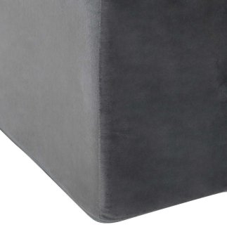 vidaXL Μαξιλάρι Καθίσματος Ποδιών 68x40x18cm σε Γκρι χρώμα 42020185