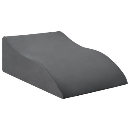vidaXL Μαξιλάρι Καθίσματος Ποδιών 68x40x18cm σε Γκρι χρώμα 42020187