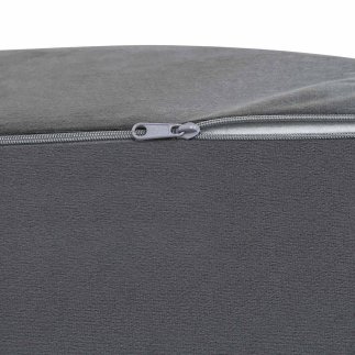 vidaXL Μαξιλάρι Καθίσματος Ποδιών 68x40x18cm σε Γκρι χρώμα 42020187