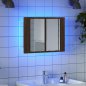 vidaXL Ντουλάπι LED με Καθρέπτη Μακιγιάζ 822843