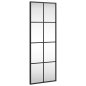 vidaXL Καθρέφτης Τοίχου με Μαύρο Πλαίσιο 30x80 cm 358642 vidaXL Καθρέφτης Τοίχου με Μαύρο Πλαίσιο 30x80 cm 358642